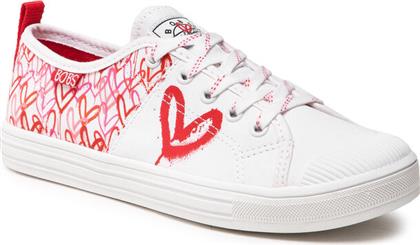 SNEAKERS ALL CORAZON 113952/WRPK WHITE/RED/PIN SKECHERS