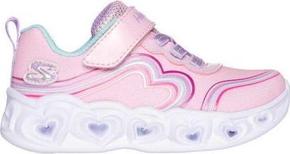 ΒΡΕΦΙΚΑ ΠΑΠΟΥΤΣΙΑ ΓΙΑ ΚΟΡΙΤΣΙΑ HEART LIGHTS RETRO - ΡΟΖ SKECHERS