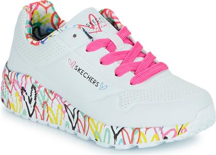 XΑΜΗΛΑ SNEAKERS UNO LITE - LOVELY LUV SKECHERS