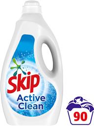 ΥΓΡΟ ΑΠΟΡΡΥΠΑΝΤΙΚΟ ΠΛΥΝΤΗΡΙΟΥ ΡΟΥΧΩΝ ACTIVE CLEAN (90ΜΕΖ.) SKIP