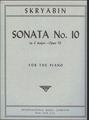 SKRYABIN - SONATA N.10 OP.70