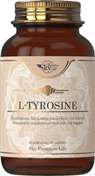 L-TYROSINE 500MG ΣΥΜΠΛΗΡΩΜΑ ΔΙΑΤΡΟΦΗΣ ΜΕ L-ΤΥΡΟΣΙΝΗ ΓΙΑ ΤΗΝ ΒΕΛΤΙΩΣΗ ΤΗΣ ΜΝΗΜΗΣ & ΤΗΣ ΑΠΟΔΟΣΗΣ ΣΕ ΕΝΤΟΝΕΣ ΚΑΤΑΣΤΑΣΕΙΣ 60CAPS SKY PREMIUM LIFE