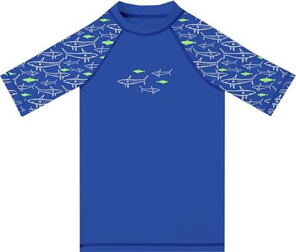 OCEAN SHARKS UV SHIRT ΚΩΔ 82161 ΠΑΙΔΙΚΗ ΜΠΛΟΥΖΑ ΜΕ ΑΝΤΗΛΙΑΚΗ ΠΡΟΣΤΑΣΙΑ, 1 ΤΕΜΑΧΙΟ - 2 TO 3 YEARS (92-98CM) SLIPSTOP