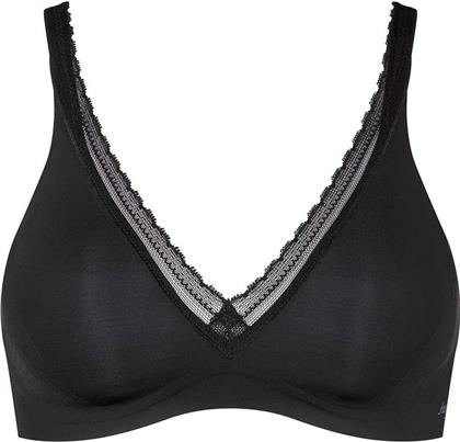 BODY ADAPT TWIST T-SHIRT BRA 10214614-0004 BLACK SLOGGI