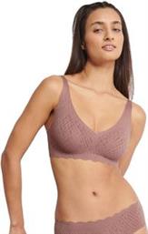 ΣΟΥΤΙΕΝ ZERO FEEL BLISS SOFT BRA ΚΑΚΑΟ SLOGGI από το PLUS4U