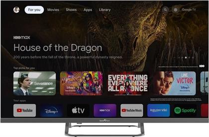 TECH LED 32FG01V 32'' ΤΗΛΕΟΡΑΣΗ GOOGLE TV FULL HD ΔΕΛΤΑ SMART