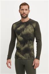 ΛΕΙΤΟΥΡΓΙΚΟ ΜΑΚΡΥΜΑΝΙΚΟ ΠΟΥΚΑΜΙΣΟ CLASSIC THERMAL MERINO ΧΡΩΜΑ: ΠΡΑΣΙΝΟ SMARTWOOL