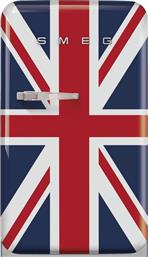 FAB10RDUJ6 ΜΕ ΔΕΞΙ ΑΝΟΙΓΑ ΠΟΡΤΑΣ 122 LT ΜΠΛΕ UNION JACK ΨΥΓΕΙΟ ΜΟΝΟΠΟΡΤΟ SMEG