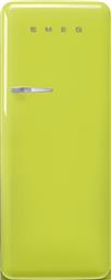FAB28RLI5 270 LT LIME GREEN ΜΟΝΟΠΟΡΤΟ ΨΥΓΕΙΟ SMEG