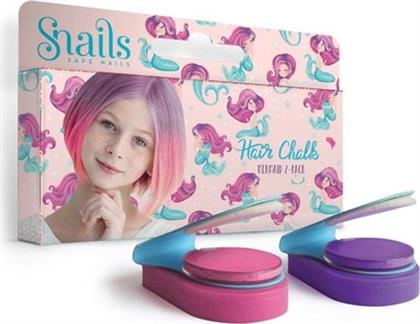 ΠΡΟΣΩΡΙΝΗ ΒΑΦΗ ΜΑΛΛΙΩΝ MERMAID (PACK OF 2) HC003 STYLING SNAILS