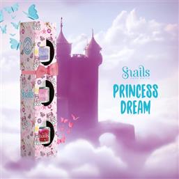 ΣΕΤ ΠΑΙΔΙΚΑ ΒΕΡΝΙΚΙΑ ΝΥΧΙΩΝ ΓΙΑ ΚΟΡΙΤΣΙΑ PRINCESS DREAM - ΠΟΛΥΧΡΩΜΟ SNAILS