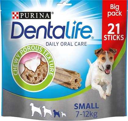 ΣΝΑΚ DENTALIFE MAXI PACK SMALL (7-12KG) PURINA (345G)