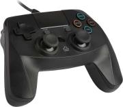 GAMEPAD PS4 WIRED CONTROLLER BLACK SNAKEBYTE