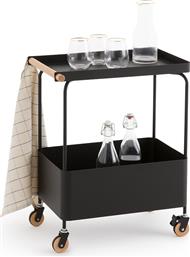 ΜΕΤΑΛΛΙΚΟ ΤΡΟΛΕΙ ΜΕ ΡΟΔΑΚΙΑ Μ36CM SOHOME