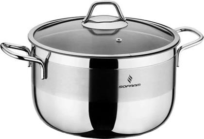 ΑΝΟΞΕΙΔΩΤΗ ΚΑΤΣΑΡΟΛΑ (26ΕΚ.) SOFT 7.75LT SOFRAM