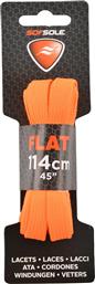 FLAT ORANGE NEON LACES 114CM (30815700049-5102) SOFSOLE