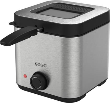 FRE-SS-10430 ΜΕ ΑΠΟΣΠΩΜΕΝΟ ΚΑΔΟ 900 W 1.5 L INOX ΦΡΙΤΕΖΑ ΛΑΔΙΟΥ SOGO