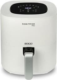 ΦΡΙΤΕΖΑ ΑΕΡΟΣ FRE-SS-10815 ΜΕ ΑΠΟΣΠΩΜΕΝΟ ΚΑΔΟ 1700 W 5.5 L ΛΕΥΚΟ SOGO