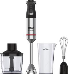ΣΕΤ ΡΑΒΔΟΜΠΛΕΝΤΕΡ BA5618 PRO CHEF 1500 W ΑΣΗΜΙ/ΜΑΥΡΟ SOLAC