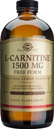 L-CARNITINE 1500MG LIQUID ΣΥΜΠΛΗΡΩΜΑ ΔΙΑΤΡΟΦΗΣ ΚΑΡΝΙΤΙΝΗΣ ΓΙΑ ΜΕΤΑΒΟΛΙΣΜΟ ΤΟΥ ΛΙΠΟΥΣ & ΕΝΕΡΓΕΙΑ ΜΕΤΑ ΑΠΟ ΣΩΜΑΤΙΚΗ ΑΣΚΗΣΗ 473ML SOLGAR