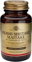 REISHI SHITAKE MAITAKE MUSHROOM EXTRACT 50VEG.CAPS SOLGAR