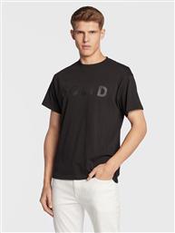 T-SHIRT 21107193 ΜΑΥΡΟ RELAXED FIT SOLID από το MODIVO