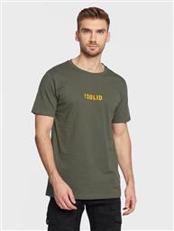 T-SHIRT DANIELS 21107463 ΠΡΑΣΙΝΟ REGULAR FIT SOLID