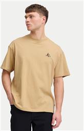 T-SHIRT MANES 21108333 ΚΑΦΕ REGULAR FIT SOLID από το MODIVO