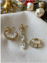 ΓΥΝΑΙΚΕΙΑ ΣΚΟΥΛΑΡΙΚΙΑ 3 ΤΜΧ SOLYN SOLYN JEWELS