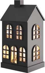 LED ΧΡΙΣΤΟΥΓΕΝΝΙΑΤΙΚΗ ΔΙΑΚΟΣΜΗΣΗ GLAMOUR HOUSE 23 CM ΧΡΩΜΑ: ΜΑΥΡΟ SOMPEX