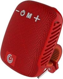 ΦΟΡΗΤΟ ΗΧΕΙΟ BLUETOOTH BT5.3 SONICGO BIKECLIPZ BRILLIANT RED SONIC GEAR από το PUBLIC