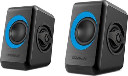 ΗΧΕΙΑ 2.0 SONICGEAR QUATRO2BT ΜΑΥΡΑ, ΜΠΛΕ SONIC GEAR