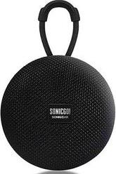SONICGEAR SONICGO 2 BLUETOOTH 5.3 PORTABLE SPEAKER WITH MIC FM RADIO USB PLAYBACK BLACK SONICGO2-BL SONIC GEARS