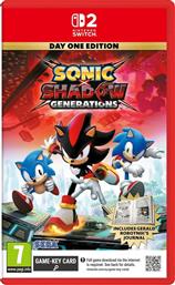 SONIC X SHADOW GENERATIONS DAY ONE EDITION (CODE IN A BOX) - NINTENDO SWITCH 2