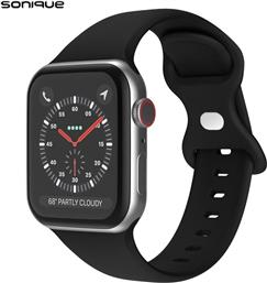 ΛΟΥΡΑΚΙ BUTTERFLY BAND ΓΙΑ APPLE WATCH 38/40/41MM - ΜΑΥΡΟ SONIQUE