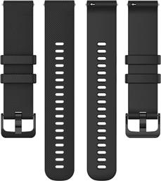 ΛΟΥΡΑΚΙ DOT BAND ΓΙΑ GARMIN SMARTWATCHES 20MM - ΜΑΥΡΟ SONIQUE