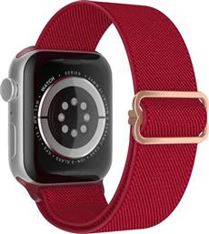 ΛΟΥΡΑΚΙ ELASTIC NYLON LOOP SPORT BAND ΓΙΑ APPLE WATCH 38/40/41MM - ΚΟΚΚΙΝΟ SONIQUE