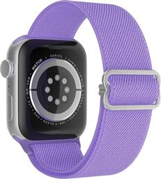 ΛΟΥΡΑΚΙ ELASTIC NYLON LOOP SPORT BAND ΓΙΑ APPLE WATCH 38/40/41MM - ΜΩΒ SONIQUE