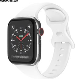 ΛΟΥΡΑΚΙ ΣΙΛΙΚΟΝΗΣ ΓΙΑ APPLE WATCH 49MM - ΛΕΥΚΟ SONIQUE