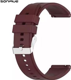 ΛΟΥΡΑΚΙ SMOOTH BAND ΓΙΑ HUAWEI SMARTWATCHES 22MM - ΜΠΟΡΝΤΩ SONIQUE