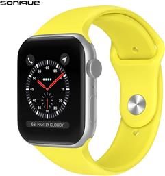 ΛΟΥΡΑΚΙ SOFT BAND ΓΙΑ APPLE WATCH 38/40/41MM - ΚΙΤΡΙΝΟ SONIQUE