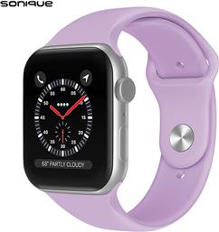 ΛΟΥΡΑΚΙ SOFT BAND ΓΙΑ APPLE WATCH 38/40/41MM - ΒΙΟΛΕΤΙ SONIQUE