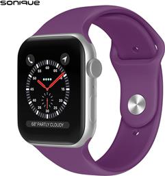 ΛΟΥΡΑΚΙ SOFT BAND ΓΙΑ APPLE WATCH 42/44/45/49MM - ΜΩΒ SONIQUE