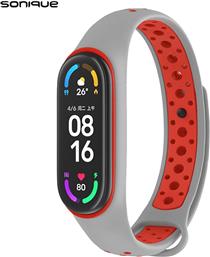 ΛΟΥΡΑΚΙ SPORT ΓΙΑ XIAOMI MI BAND 3/MI SMART BAND 4 - ΓΚΡΙ SONIQUE