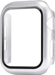 ΘΗΚΗ ΠΡΟΣΤΑΣΙΑ PC + TEMPERED GLASS ΓΙΑ APPLE WATCH 38MM - ΑΣΗΜΙ SONIQUE