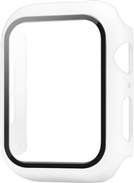 ΘΗΚΗ ΠΡΟΣΤΑΣΙΑ PC + TEMPERED GLASS ΓΙΑ APPLE WATCH 38MM - ΛΕΥΚΟ SONIQUE