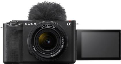 ΦΩΤΟΓΡΑΦΙΚΗ ΜΗΧΑΝΗ MIRRORLESS ZV-E1LB FULL FRAME BODY ΦΑΚΟΣ 28-60MM - ΜΑΥΡΟ SONY