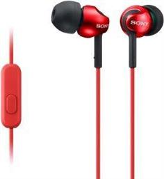 MDR-EX110AP IN-EAR HEADPHONES RED SONY