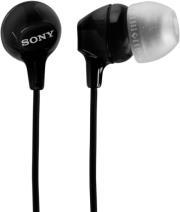 MDR-EX15LP IN-EAR EARPHONES BLACK SONY από το e-SHOP