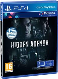HIDDEN AGENDA - PS4 SONY
